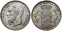5 franków 1870, Bruksela, srebro próby "900" 24.