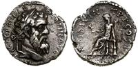denar 193, Rzym, Aw: Głowa cesarza w prawo, lege
