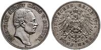 5 marek 1914 E, Muldenhütten, moneta czyszczona,