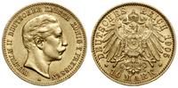 10 marek 1905 A, Berlin, złoto, 3.96 g, Fr. 3835