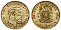 10 marek 1888 A, Berlin, złoto, 3.96 g, bardzo ł