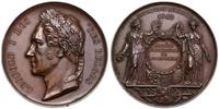 medal nagrodowy wystawy rolniczej 1848, Aw: Głow