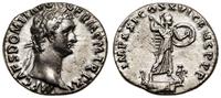 denar 92-93, Rzym, Aw: Głowa cesarza w wieńcu la