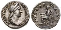denar 128-136, Rzym,  Aw: Popiersie cesarzowej w