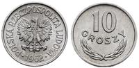 10 groszy 1962, Warszawa, aluminium, rzadkie, Pa