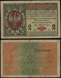 2 marki polskie 9.12.1916, Generał, seria A, num