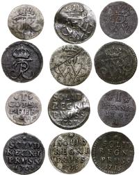 zestaw 6 monet różnych władców, mennica Królewie