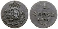 Polska, 1 grosz, 1814 IB