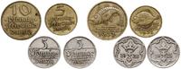 zestaw 4 monet, mennica Berlin, w zestawie: 5 fe
