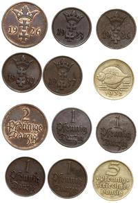 zestaw: 6 monet, mennica Berlin, w skład zestawu