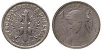 1 złoty 1924, Paryż, rzadszy rocznik, Parchimowi