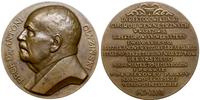 medal pamiątkowy 1927, Warszawa, Aw: Popiersie w