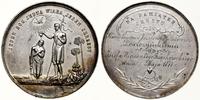 medal na pamiątkę chrztu ok. 1870, Aw: Św. Jan s