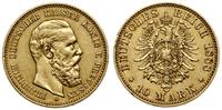 10 marek 1888 A, Berlin, złoto 3.95 g, Fr. 3829,