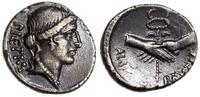 denar 48 pne, Rzym, Aw: Głowa Pietas w prawo, z 