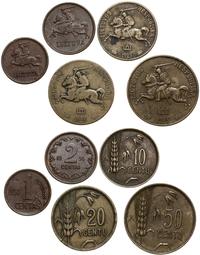 Litwa, zestaw 5 monet, 1936