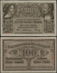 100 marek 4.04.1918, Kowno, numeracja 0660581, z
