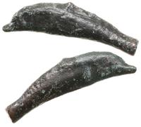 brąz w kształcie delfina VI–V w. pne, brąz, 26.7