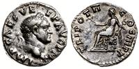 denar 70-72, Rzym, Aw: Głowa cesarza w wieńcu la