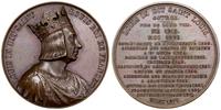 Francja, medal z serii władcy Fancji – Ludwik IX Święty, 1837