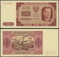 100 złotych 1.07.1948, seria IY, numeracja 11132