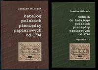 wydawnictwa polskie, Miłczak Czesław – Katalog polskich pieniędzy papierowych od 1794 roku, War..