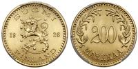 200 markaa 1926 S, Helsinki, złoto ok. 8.42 g, p