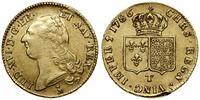 podwójny louis d'or 1786 T, Nantes, złoto 15.18 