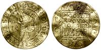dukat - FAŁSZERSTWO z epoki 1598, metal złocony,