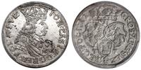 szóstak 1662 T-T, Bydgoszcz, moneta bez obwódek,