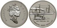 1 dolar 1991, Ottawa, 175. rocznica - Parowiec „