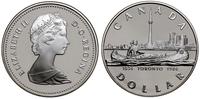 1 dolar 1984, Ottawa, Toronto (1834–1984), srebr