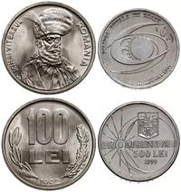 lot 2 monet, 100 lejów 1992 I 500 lejów 1999 (Za
