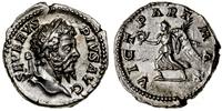 denar 204, Rzym, Aw: Popiersie cesarza w wieńcu 