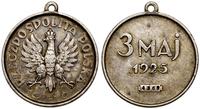 medal 3 Maj 1925, mennica Warszawska, medal nagr