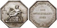 żeton 1831, Aw: Merkury siedzący w lewo, trzymaj