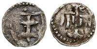 denar koronny 1386–1399, mennica Wschowa, Aw: Or