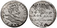 trojak 1590, Wilno, typ monety z herbem podskarb