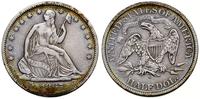 1/2 dolara 1867 S, San Francisco, typ Liberty Se