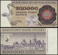 200.000 złotych 1.12.1989, seria F, numeracja 78