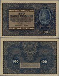 100 marek polskich 23.08.1919, seria IJ-Y, numer