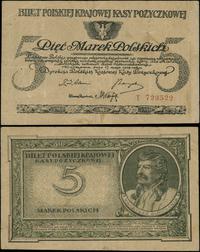 5 marek polskich 17.05.1919, seria T, numeracja 