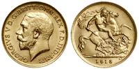 1/2 suwerena 1913, Londyn, złoto, 3.99 g, Fr. 40