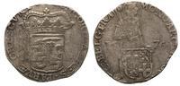 silverdukat 1674, bez obwódek na awersie i rewer