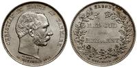 2 korony 1888, Kopenhaga, 25 lat panowania, sreb