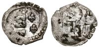 denar 1384–1386, Kraków, Aw: Orzeł heraldyczny n