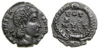 mały follis 347–348, Antiochia, Aw: Głowa cesarz