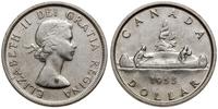dolar 1955, Ottawa, srebro próby 800, moneta lek