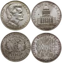 lot 2 monet, 100 franków 1983, 100 franków 1984 