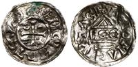 denar 1002–1009, Ratyzbona, mincerz Ag, Aw: Krzy